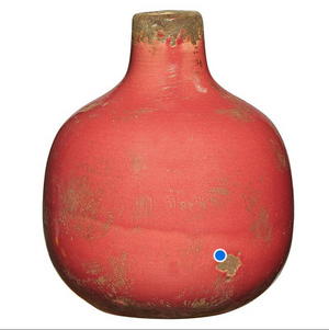 Glazed Ceramic Bud Vase