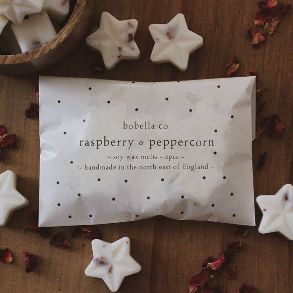 Raspberry & Peppercorn Soy Wax Melts
