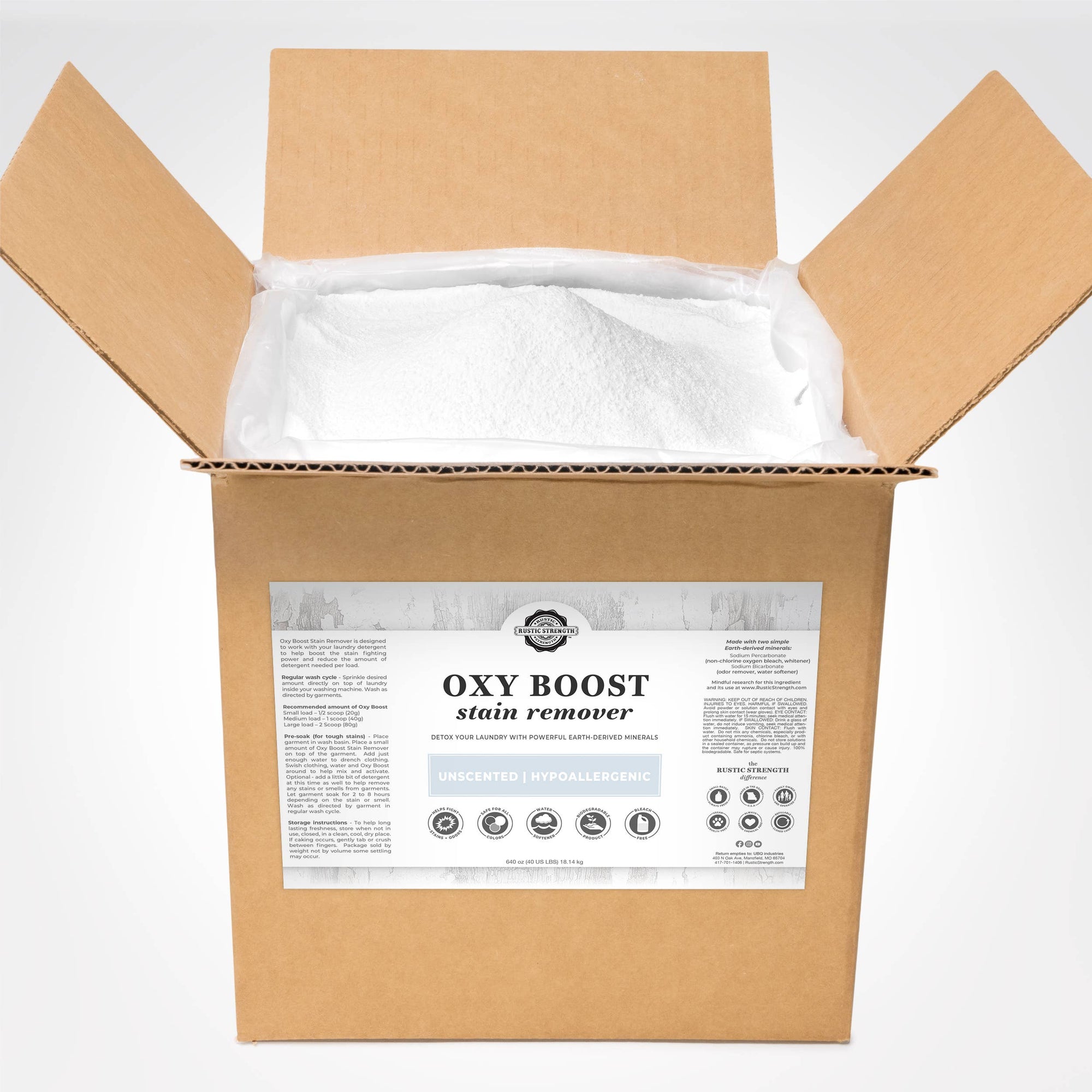 Refill - OxyBoost Stain Remover | Natural Laundry Booster - Lemon & Lavender