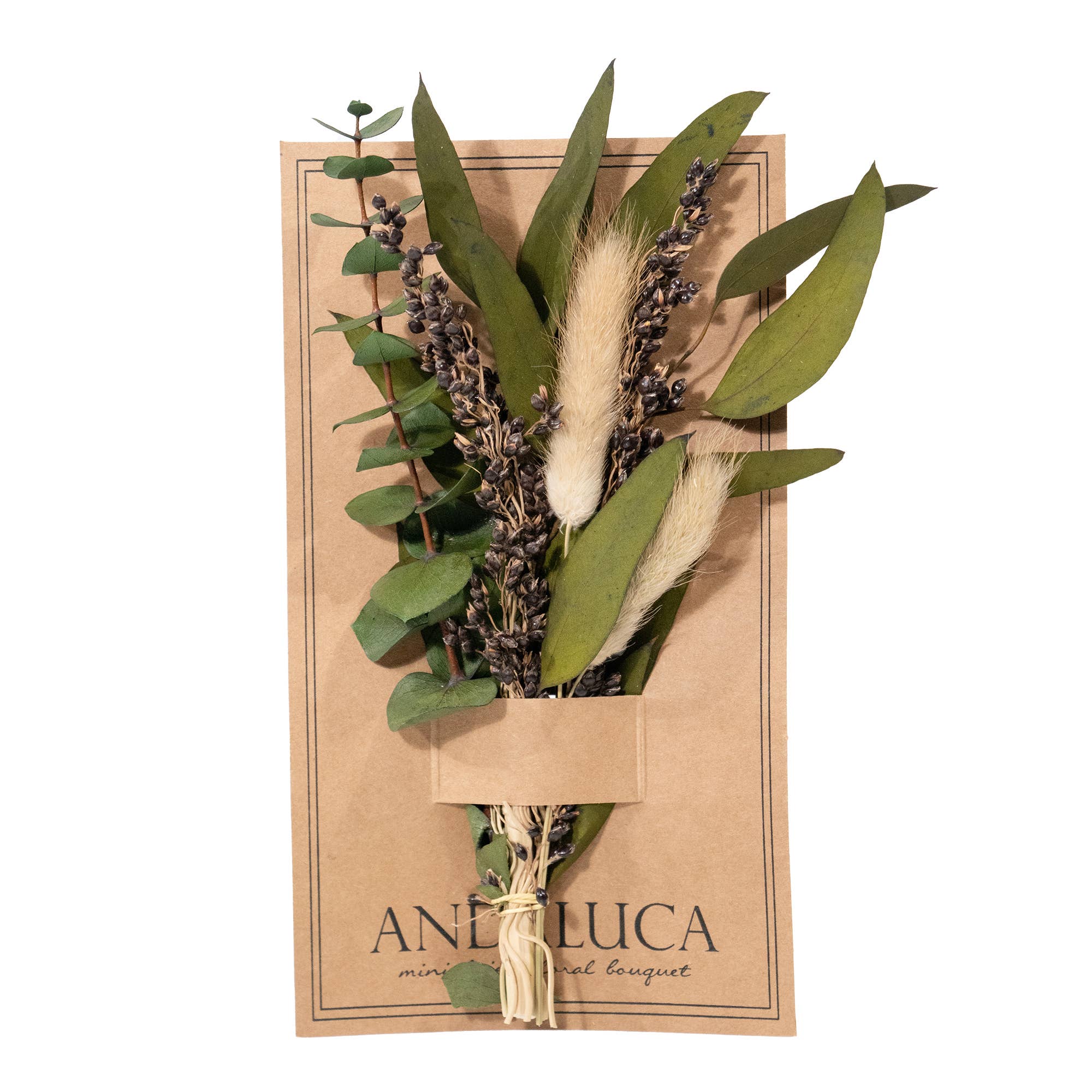 Harvest Eucalyptus Mini Bouquet - Lemon & Lavender