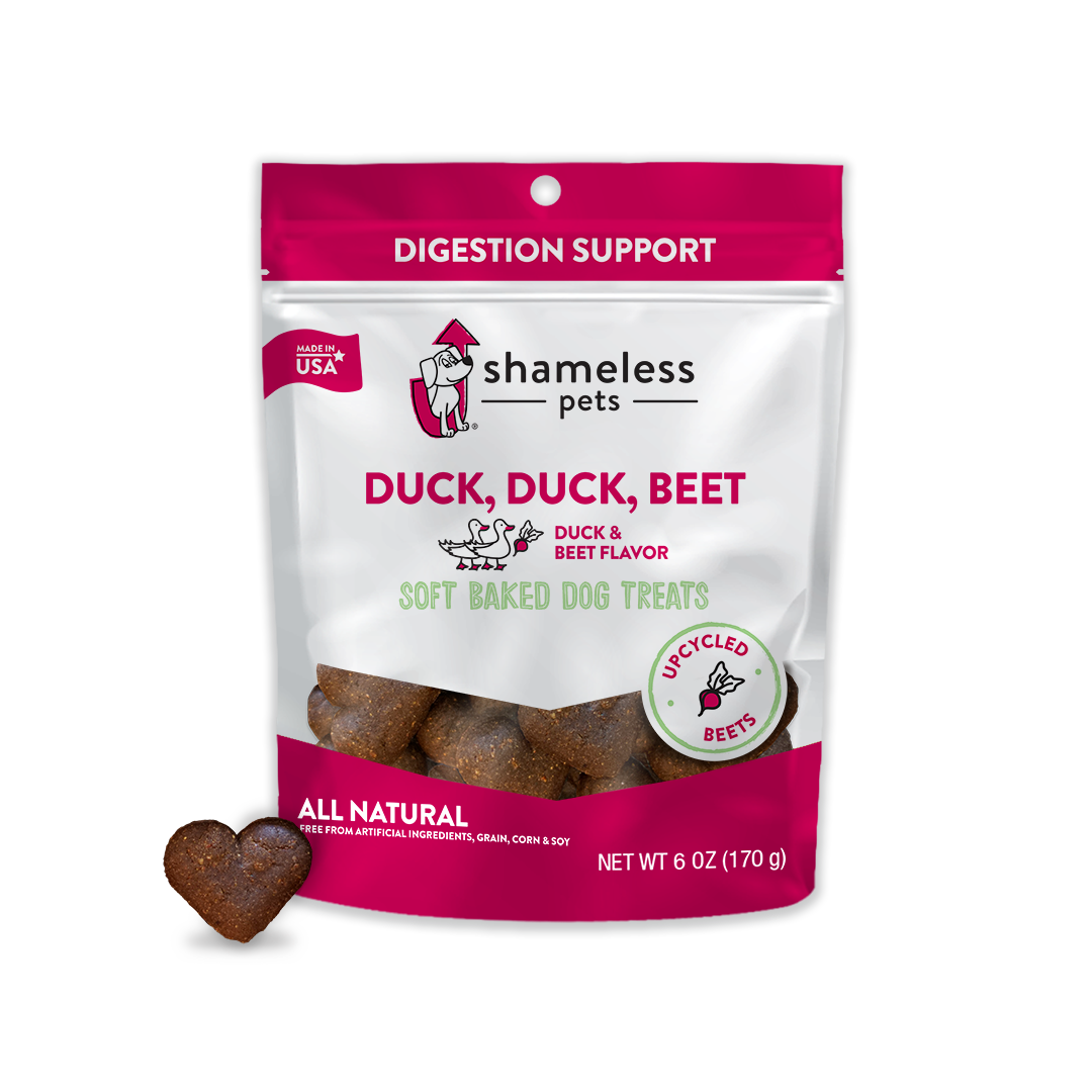 Duck Duck Beet Soft Baked Dog Treats - Lemon & Lavender