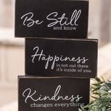 Wooden Block Sayings, Assorted