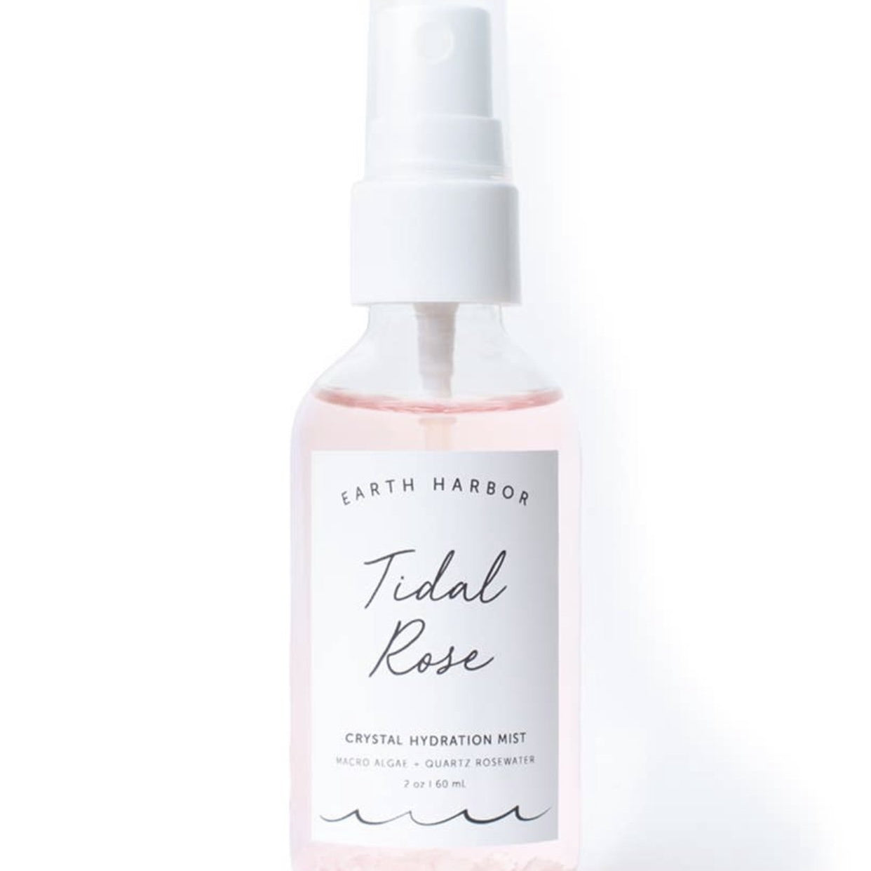 Hydration Mist: Rose Water + Rose Quartz - Lemon & Lavender