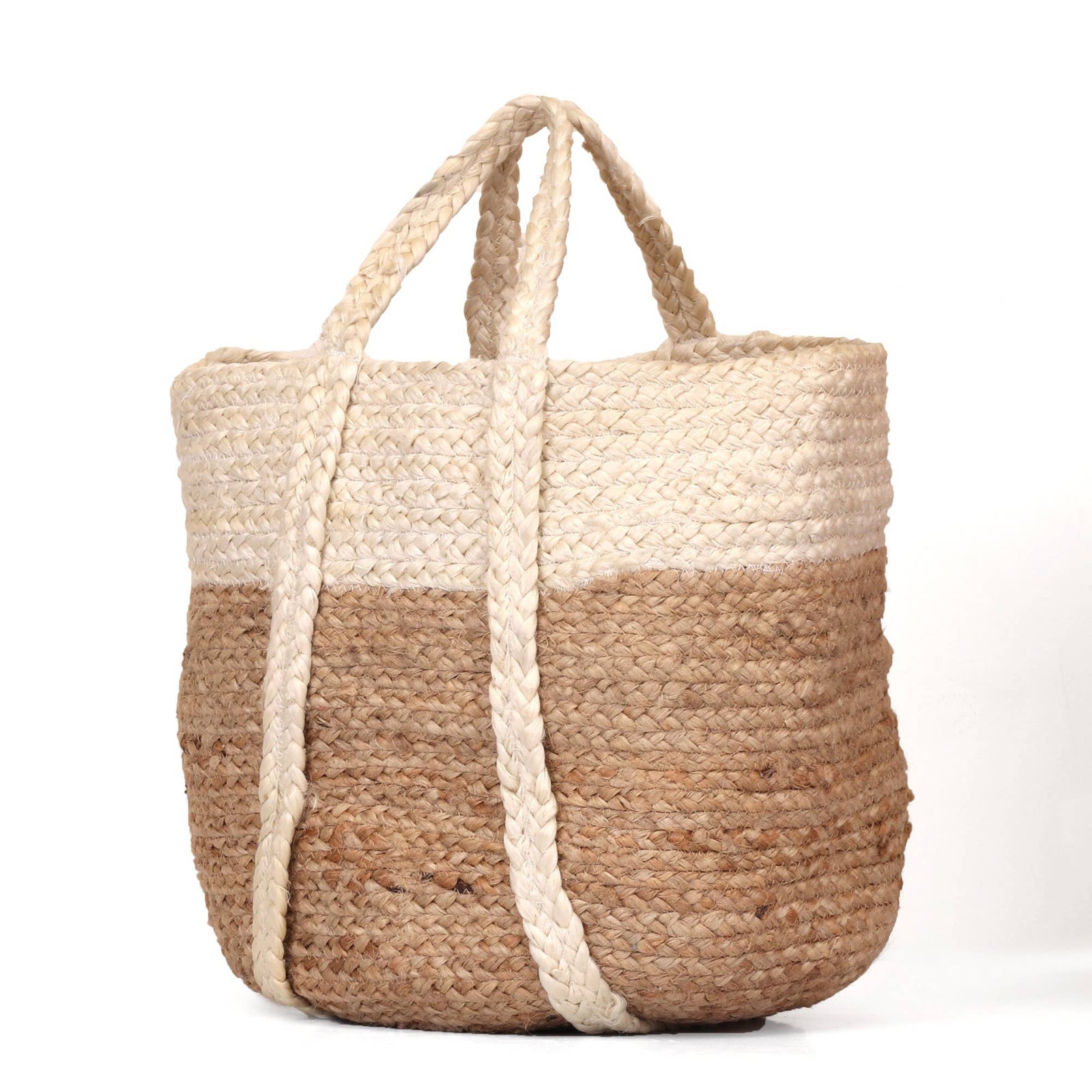 Jute Baskets - Two Sizes - Lemon & Lavender