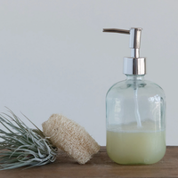 7"H Recycled Glass Soap Dispenser