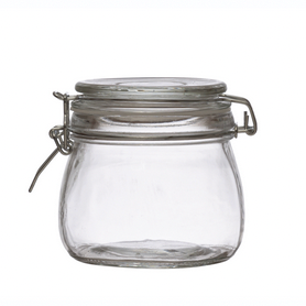 Refill Station - Glass Jar with Clamp Lids - Lemon & Lavender