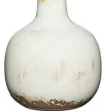 Glazed Ceramic Bud Vase - Lemon & Lavender