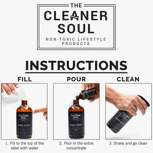 Cleaner Soul Spray - All Purpose Cleaner - Lemon & Lavender