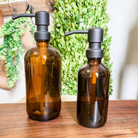 Glass Soap and Lotion Dispenser - Lemon & Lavender Madison