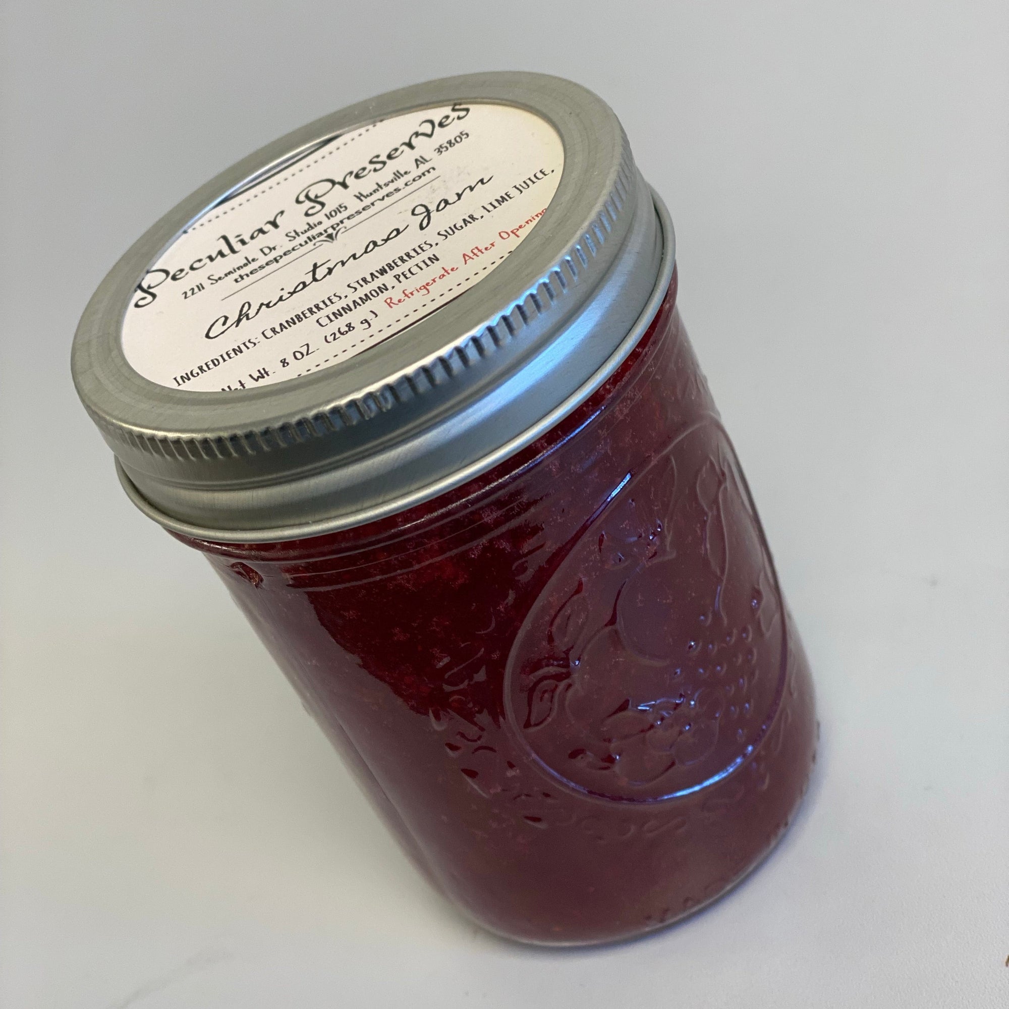 Christmas Jam from Peculiar Preserves - Lemon & Lavender