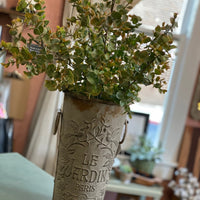 Metal French Vase - Distressed