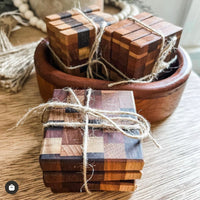 Small End Grain Coasters