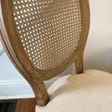 Rattan French Country Chair - Local Pick Up Only