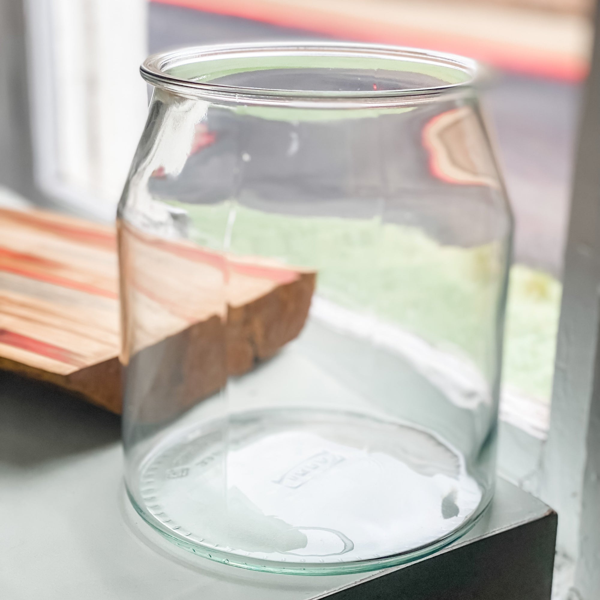 Open Glass Vase - Lemon & Lavender