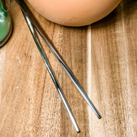 Stainless Steel Chopsticks - 2 per set