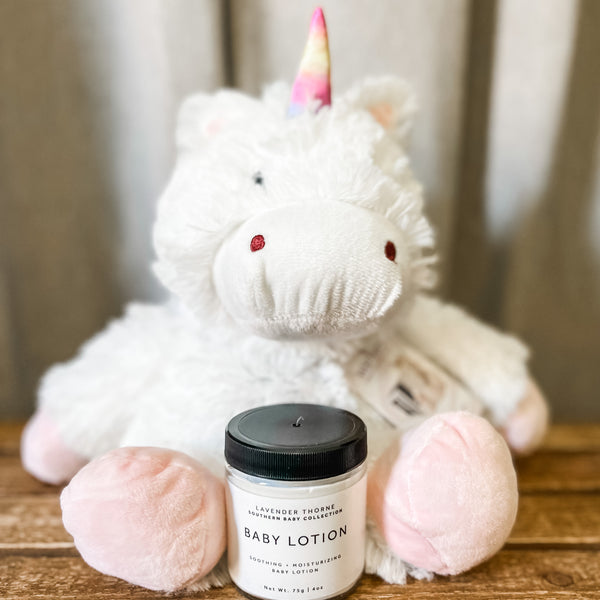 White Unicorn Warmies