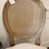 Rattan French Country Chair - Local Pick Up Only