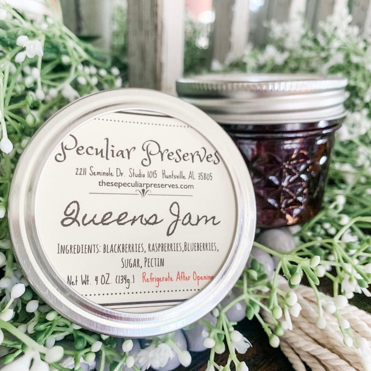 Queens Jam  from Peculiar Preserves - Lemon & Lavender