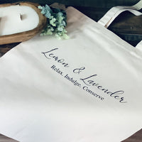 Lemon and Lavender Reusable Shopping bags - Lemon & Lavender Madison